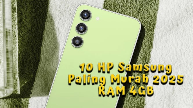 10 Rekomendasi HP Samsung Paling Murah 2025 RAM 4GB