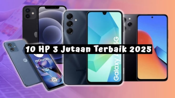 10 Rekomendasi HP 3 Jutaan Terbaik 2025