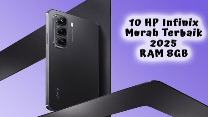 10 Rekomendasi HP Infinix Murah Terbaik 2025 RAM 8GB