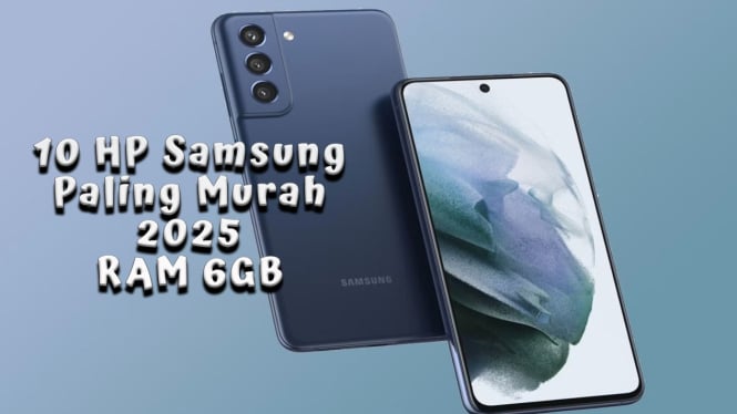 10 HP Samsung Paling Murah 2025 RAM 6GB