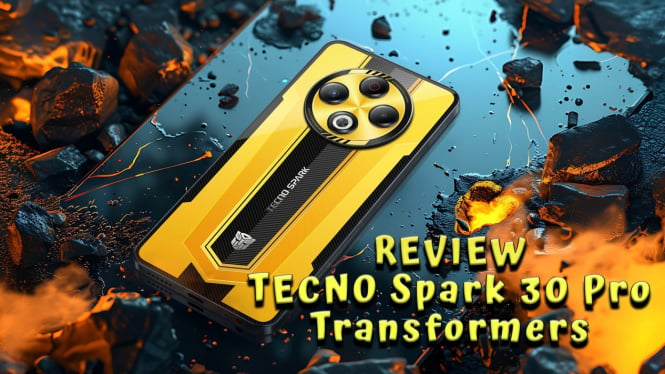 Review TECNO Spark 30 Pro Transformers, HP 2 Jutaan Spek Menggiurkan