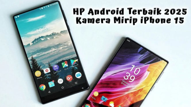 Rekomendasi HP Android Terbaik 2025 Kualitas Kamera Mirip iPhone 15