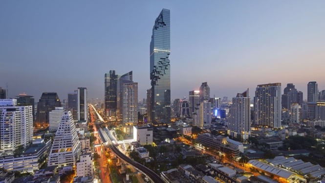 MahaNakhon, Gedung Tertinggi di Thailand