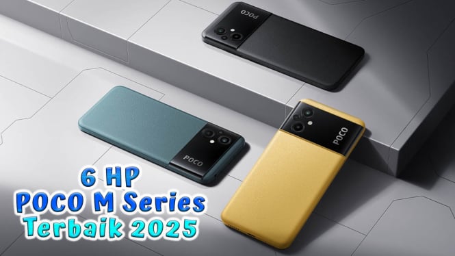 6 Rekomendasi HP POCO M Series Terbaik 2025, Mulai Sejutaan