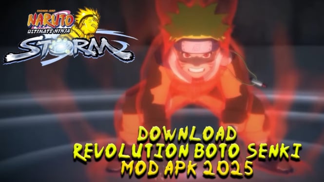 Naruto Ultimate Ninja Storm Revolution Boto Senki Mod APK 2025