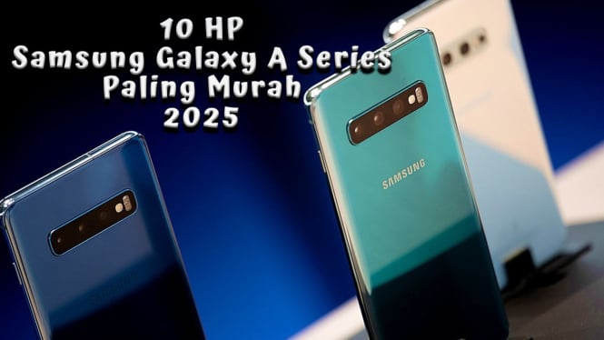 10 Rekomendasi HP Samsung Galaxy A Series Paling Murah 2025