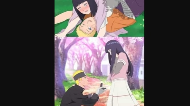 Romantisnya Naruto dan Hinata