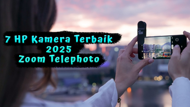 7 HP Kamera Terbaik 2025 Zoom Telephoto, Mulai 2 Jutaan