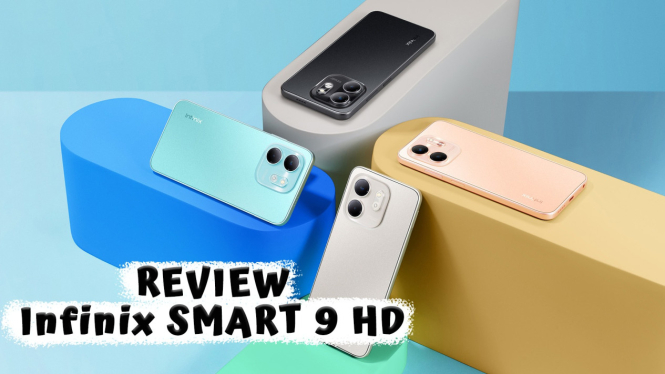 Review Infinix SMART 9 HD, HP Sejutaan Tangguh Spek Ugal-ugalan