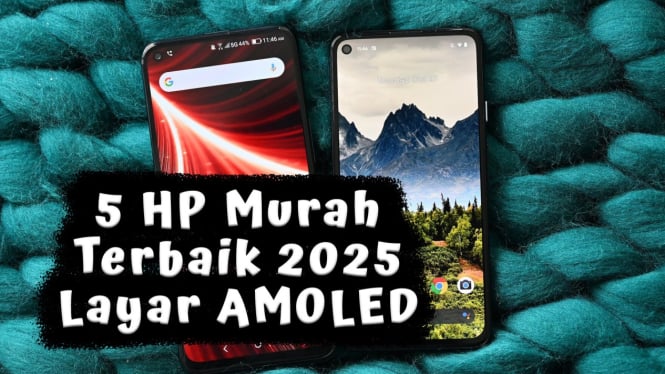 5 Rekomendasi HP Murah Terbaik 2025, Layar AMOLED untuk Pelajar