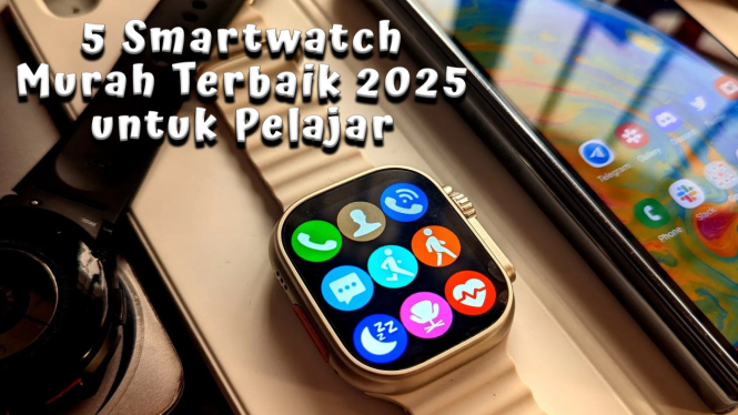 5 Rekomendasi Smartwatch Murah Terbaik 2025 untuk Pelajar