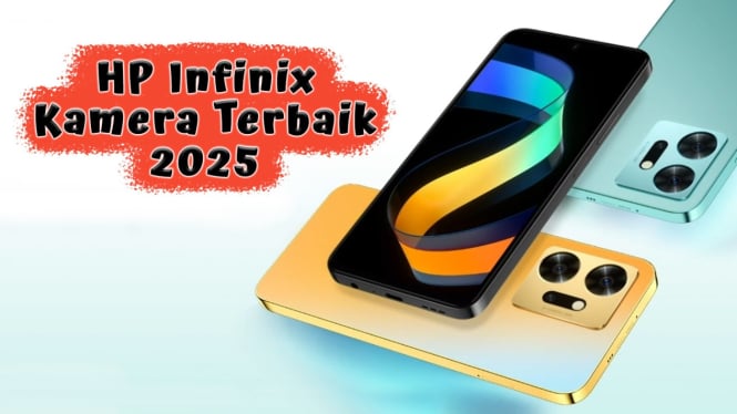 Rekomendasi HP Infinix Kamera Terbaik 2025, Resolusi 108MP