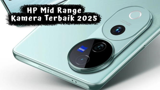 4 Rekomendasi HP Mid Range Kamera Terbaik 2025