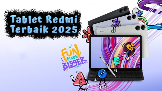 Deretan Tablet Redmi Terbaik 2025, RAM Jumbo Baterai hingga 10.000mAh