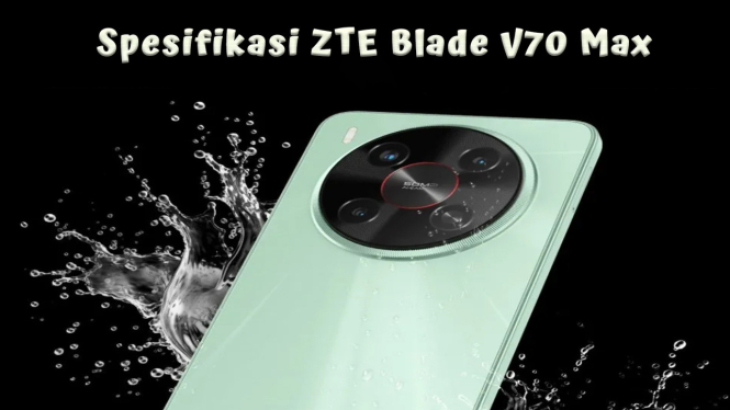 ZTE Blade V70 Max, HP Entry Level Baterai Jumbo Desain Flagship