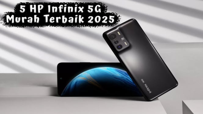 5 HP Infinix 5G Murah Terbaik 2025, Performa Gaming Mulai 2 Jutaan