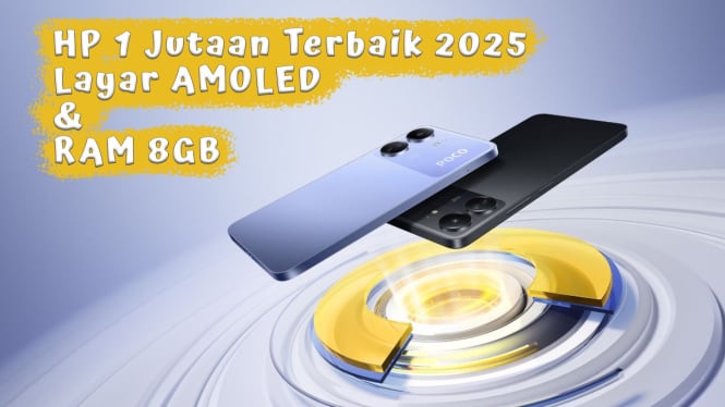 3 Rekomendasi HP 1 Jutaan Terbaik 2025 dengan Layar AMOLED & RAM 8GB