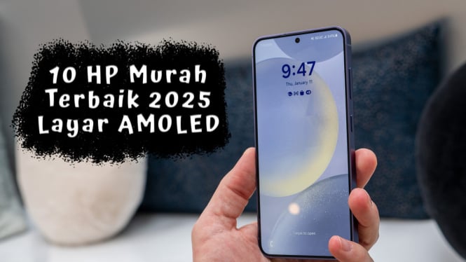 10 Rekomendasi HP Murah Terbaik 2025, Layar AMOLED Tajam untuk Pelajar