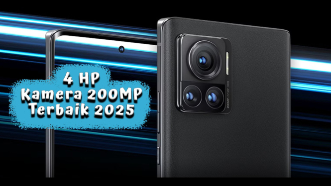 4 HP Kamera 200MP Terbaik 2025, Saingan Berat DSLR Baterai Jumbo