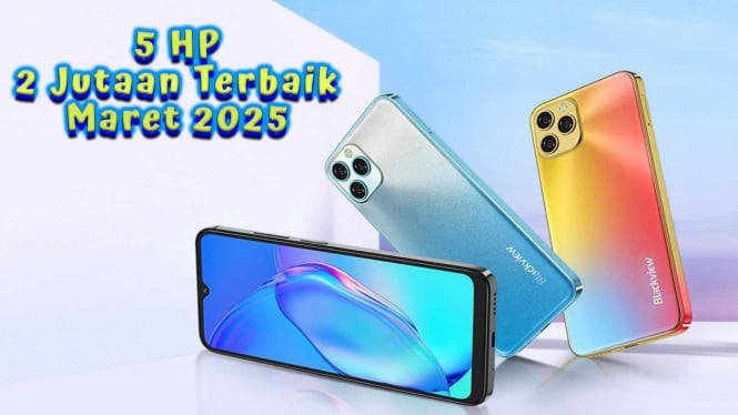 5 HP 2 Jutaan Terbaik Maret 2025, Refresh Rate Tinggi & Baterai Jumbo