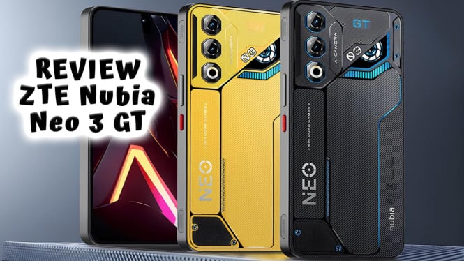 Review ZTE Nubia Neo 3 GT, HP Gaming Mirip PlayStation