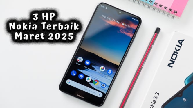 3 HP Nokia Terbaik Maret 2025, Mulai 2 Jutaan Layar AMOLED