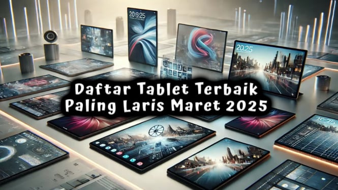 Daftar Tablet Terbaik Paling Laris Maret 2025