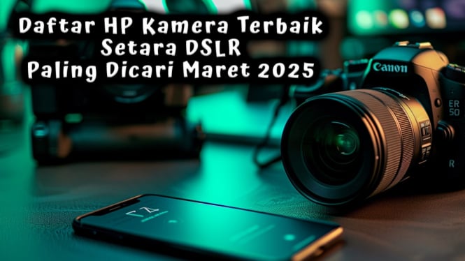 Daftar HP Kamera Terbaik Setara DSLR Paling Dicari 2025