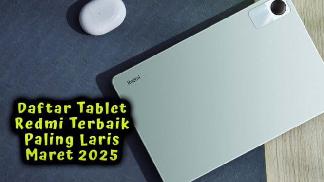 Daftar Tablet Redmi Terbaik Paling Laris Maret 2025