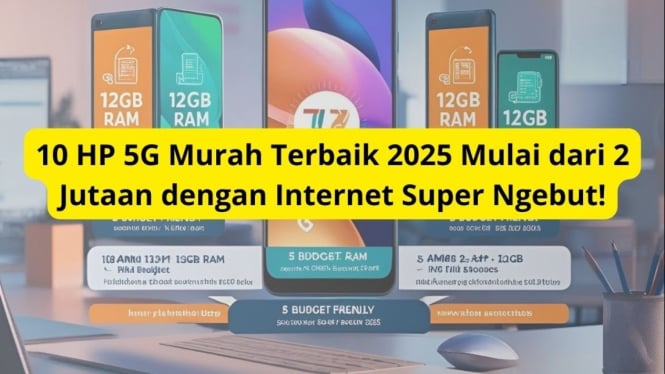 HP 5G Murah Terbaik 2025