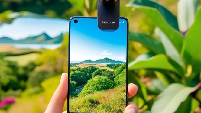 Smartphone dengan Kamera Periskop Terbaik 2025