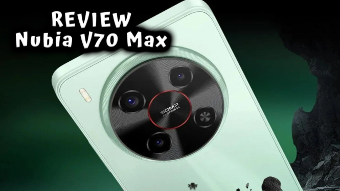Review Nubia V70 Max, HP Entry Level Tahan Air Baterai Super Jumbo