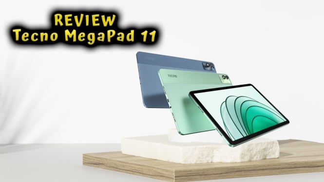 Review Tecno MegaPad 11 Tablet Terjangkau Performa Gahar