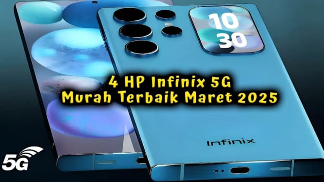 4 HP Infinix 5G Murah Terbaik Maret 2025, Rp 2 Jutaan untuk Pelajar