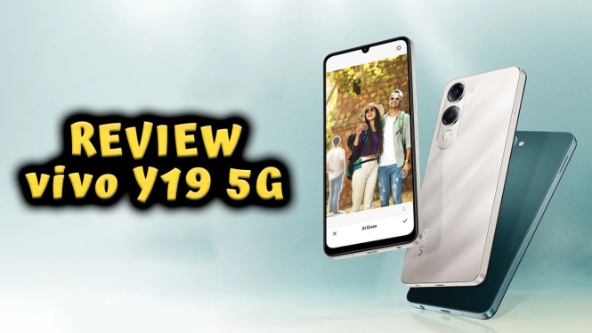 Review vivo Y19 5G: HP 5G Murah Tahan Banting Cuma Rp 2 Jutaan