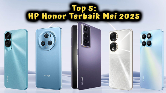 Top 5: HP Honor Terbaik Mei 2025