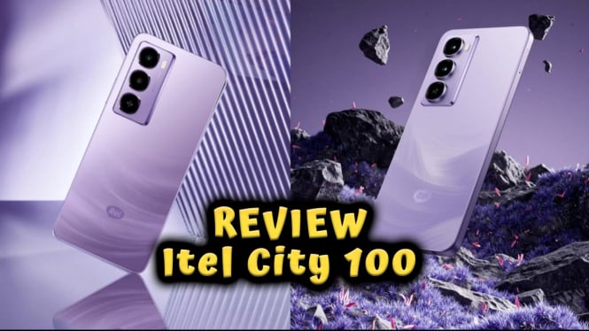 Review Itel City 100: HP Rp1 Jutaan Spek Gokil