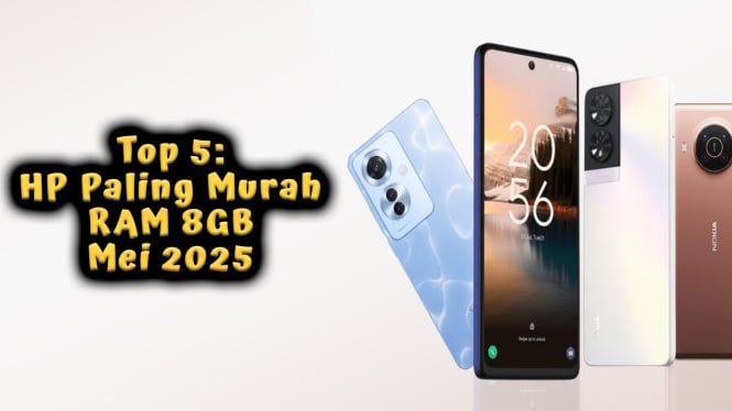 Top 5: HP Paling Murah Mei 2025