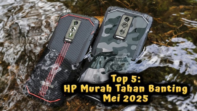 Top 5: HP Murah Tahan Banting Mei 2025