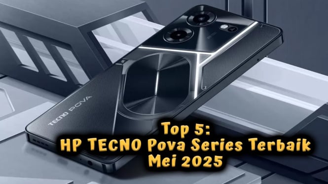 Top 5: HP TECNO Pova Series Terbaik Mei 2025