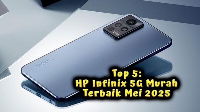 Top 5: HP Infinix 5G Murah Terbaik Mei 2025