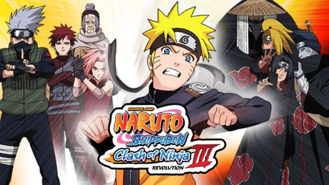 Naruto Shippuden: Clash of Ninja Revolution.