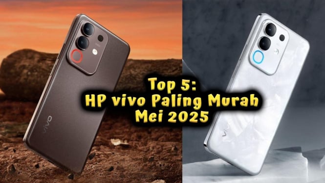 Top 5: HP vivo Paling Murah Mei 2025 Terlaris