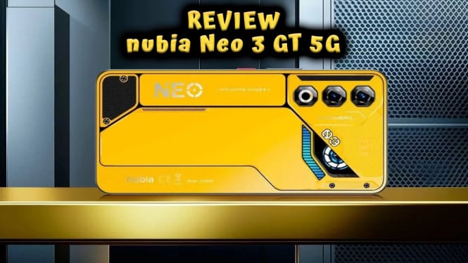 Review nubia Neo 3 GT 5G: HP Murah Meriah Spek Gaming