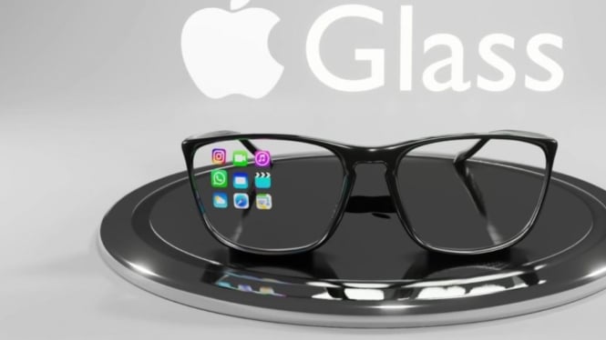 kacamata pintar atau smart glasses Apple.