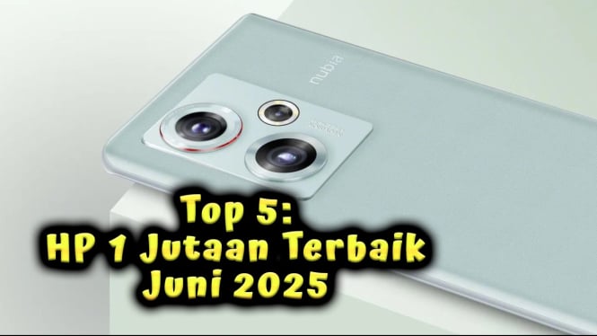Top 5: HP 1 Jutaan Terbaik Juni 2025
