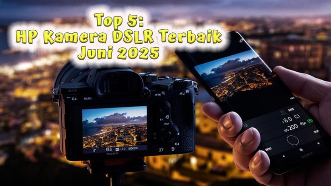 Top 5: HP Kamera DSLR Terbaik Juni 2025