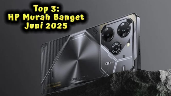 Top 3: HP Murah Banget Juni 2025