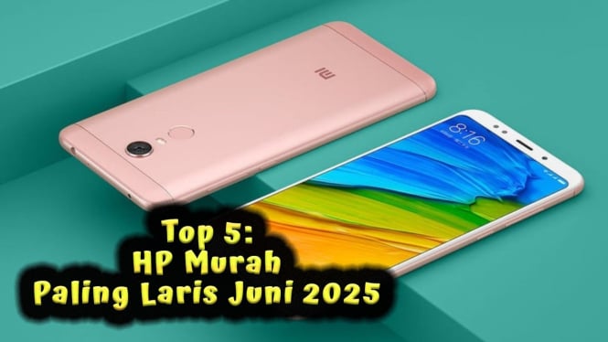 Top 5: HP Murah Paling Laris Juni 2025