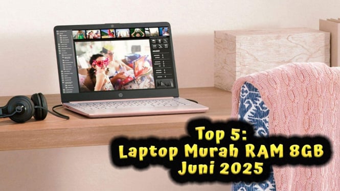 Top 5 Laptop Murah RAM 8GB Juni 2025